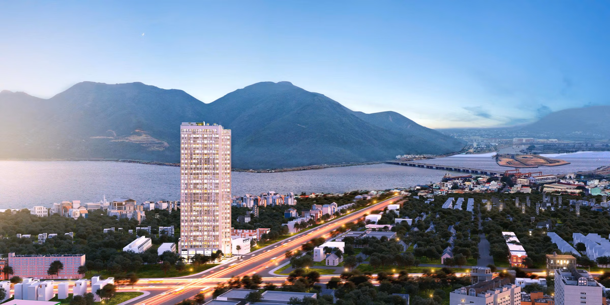 Nội thất sang trọng hướng biển tại căn hộ La Perle Heritage Nha Trang